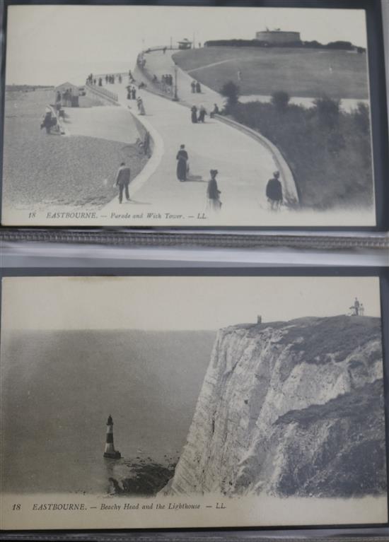 Eastbourne postcards - late Victorian, Edward VII, George V and later,